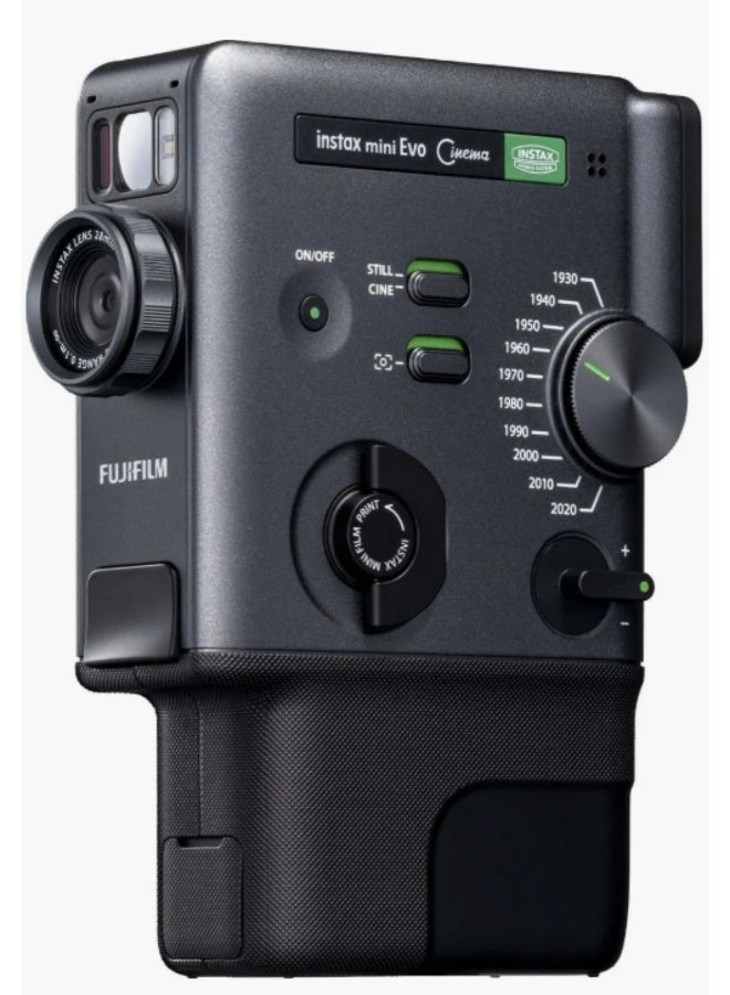 Instax كاميرا فوجي فيلم إنستكس ميني إيفو سينما سوداء - Image 3
